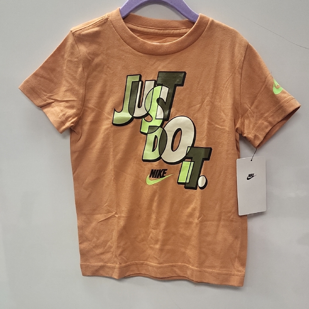 Nike Kids Orange Just Do It Tee